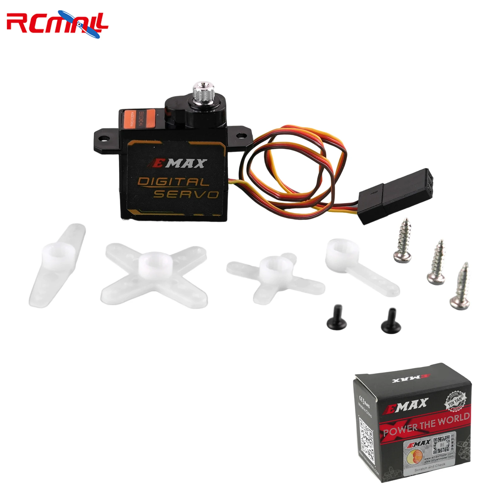 ES9052MD HV High Voltage 6g Digital Servo with Metal Gear 5.0-8.4V Micro Servo for UAVRC Helicopters Robot Boat
