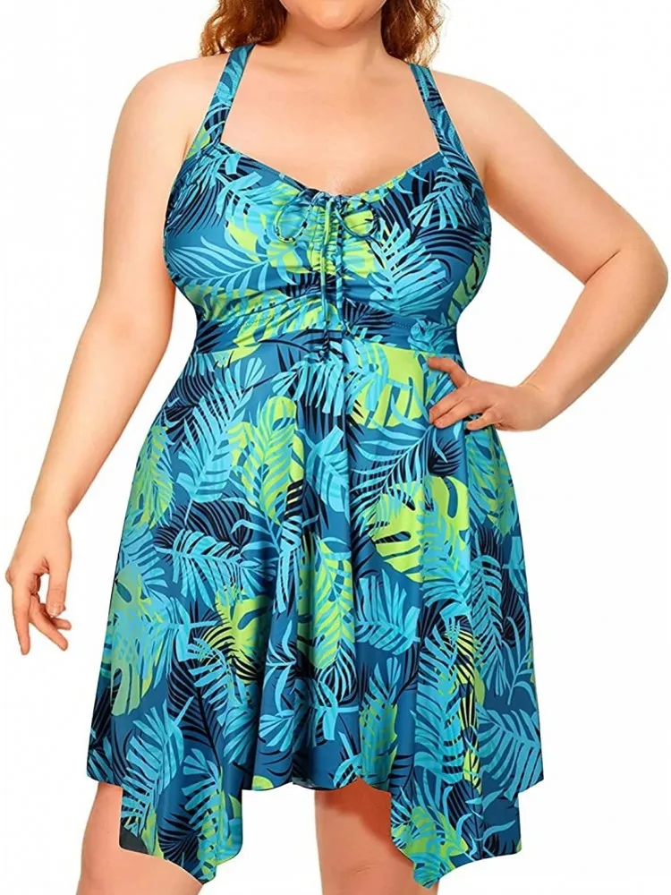 

Plus Size High Waist Bikini Women's Push Up Large Size Swimsuit 2025 Summer Mujer Big Size Tummy Control Swimwear Bikini Sets