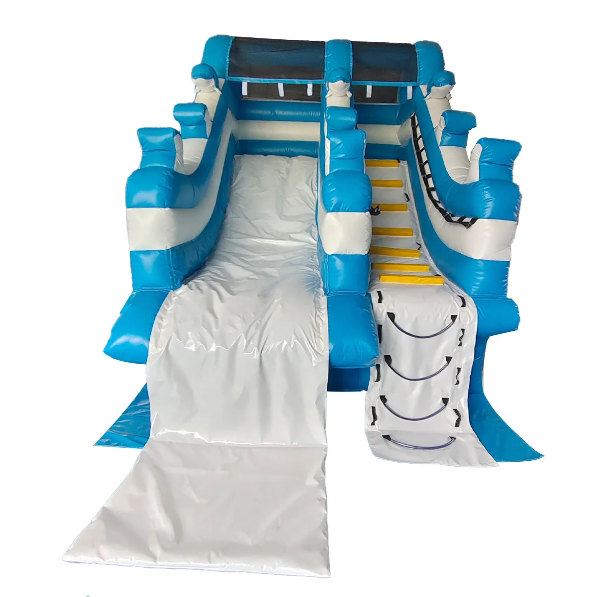Inflatables Commercial Blue PVC Material Easy Setup Water Slide for Kids Outdoor Swimming Pool