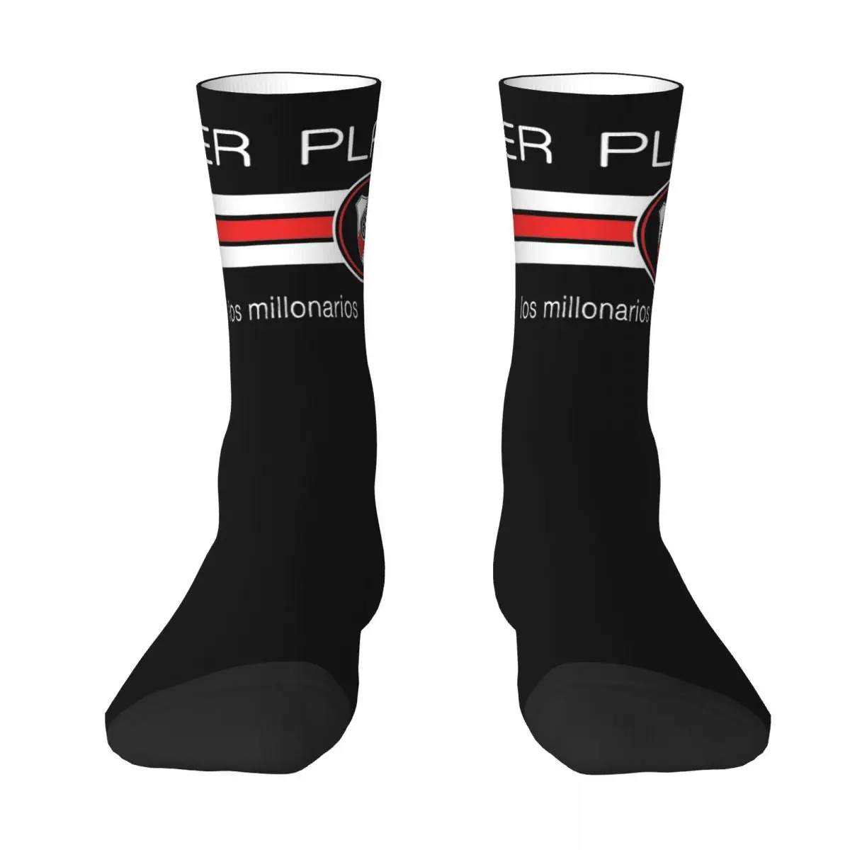 Superliga River Plate Socks Kawaii Stockings Women Men Comfortable Cycling Socks Autumn Printed Non-Slip Socks