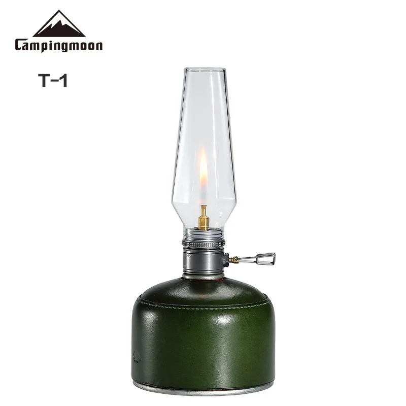 Camping Candle Lamp Portable Outdoor Gas Lamp Campingmoon T-1 T-4 Night Light Camping Gas Lantern