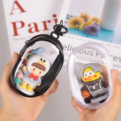 Data cable, charging cable, transparent storage box, portable headphone storage box, multifunctional doll display pendant-mw