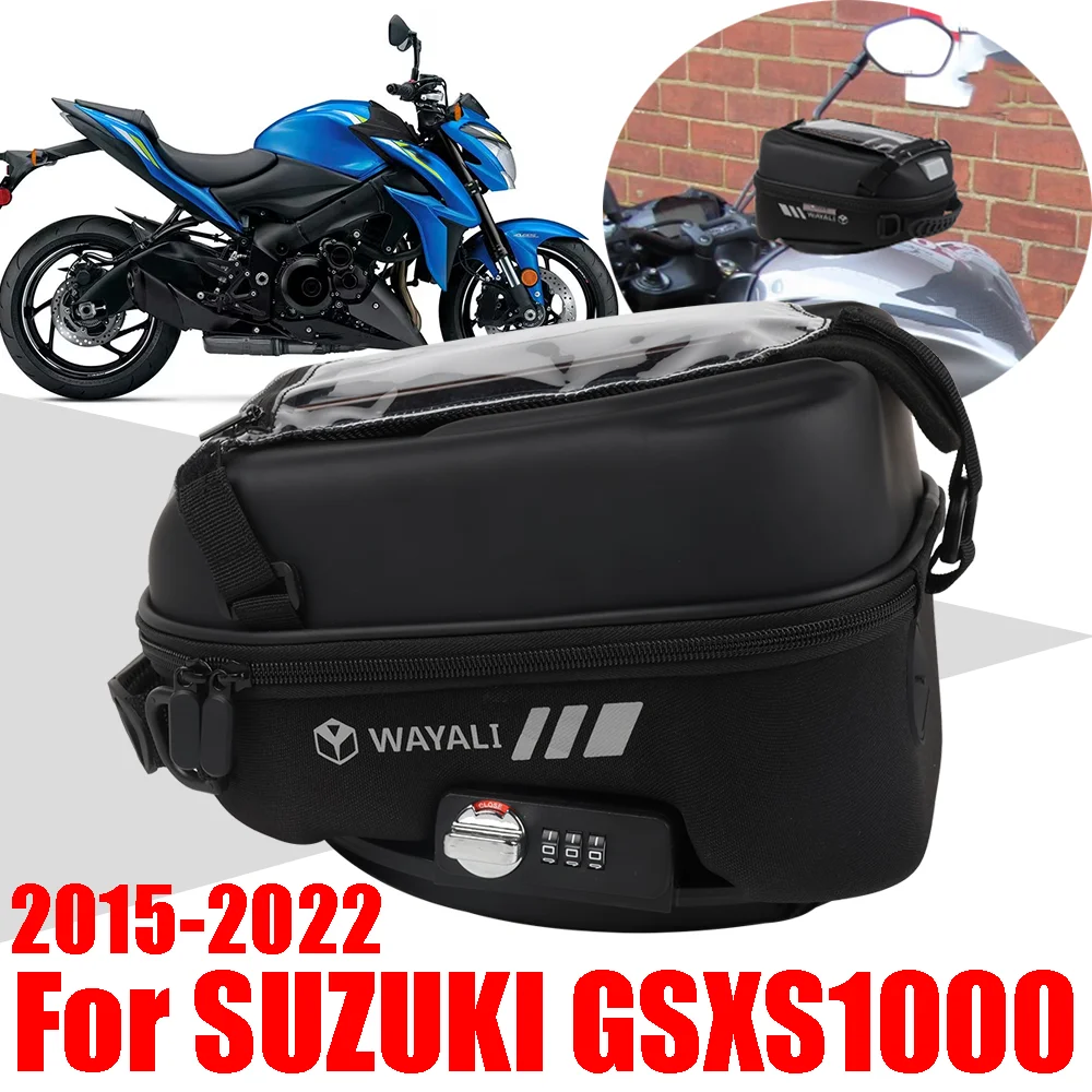 

For SUZUKI GSXS1000 GSX-S1000 GSX-S GSXS 1000 GT F 1000F Accessories Tank Bag Luggage Bag Tanklock Storage Bags Backpack