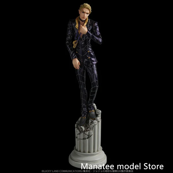 

Di molto bene Original "JoJo's Bizarre Adventure Golden Wind" Prosciutto PVC Action Figure Anime Model Toys Collection Doll Gift