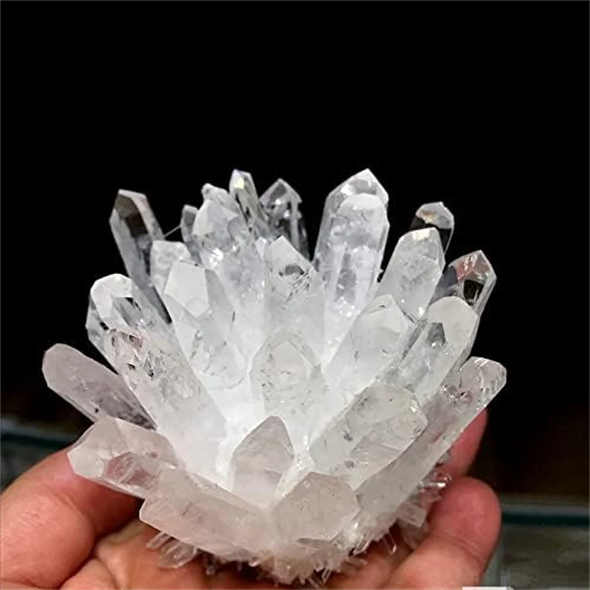 Natural Raw Quartz White Clear Crystal Cluster Healing Stones Crystal Point Specimen Home Decoration Raw Crystals