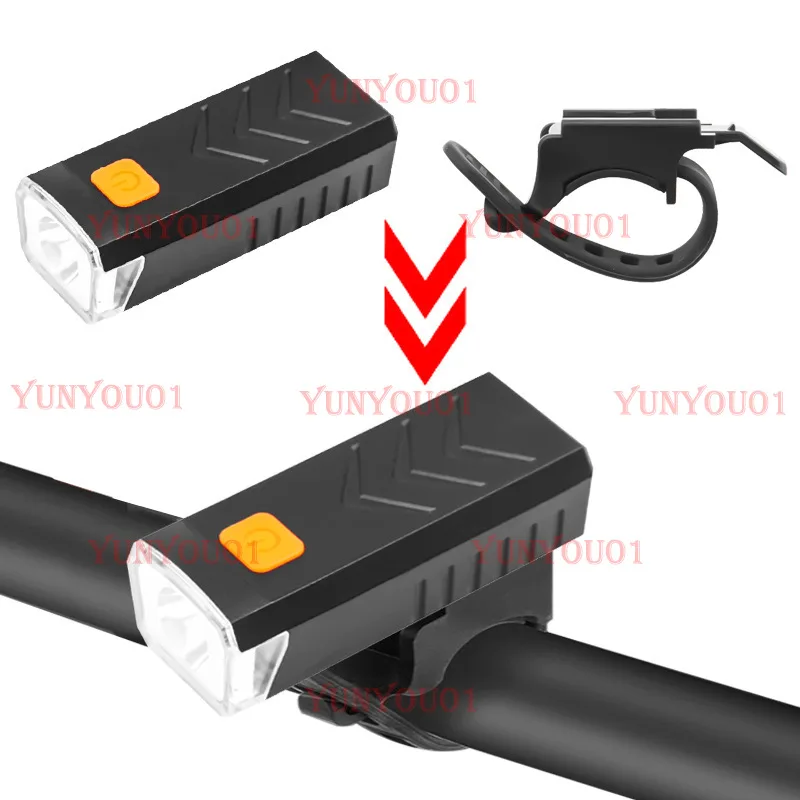 Cross-border New Mini Bicycle Light Outdoor Light Riding Light Four-speed Adjustment USB Charging Model Portable Night