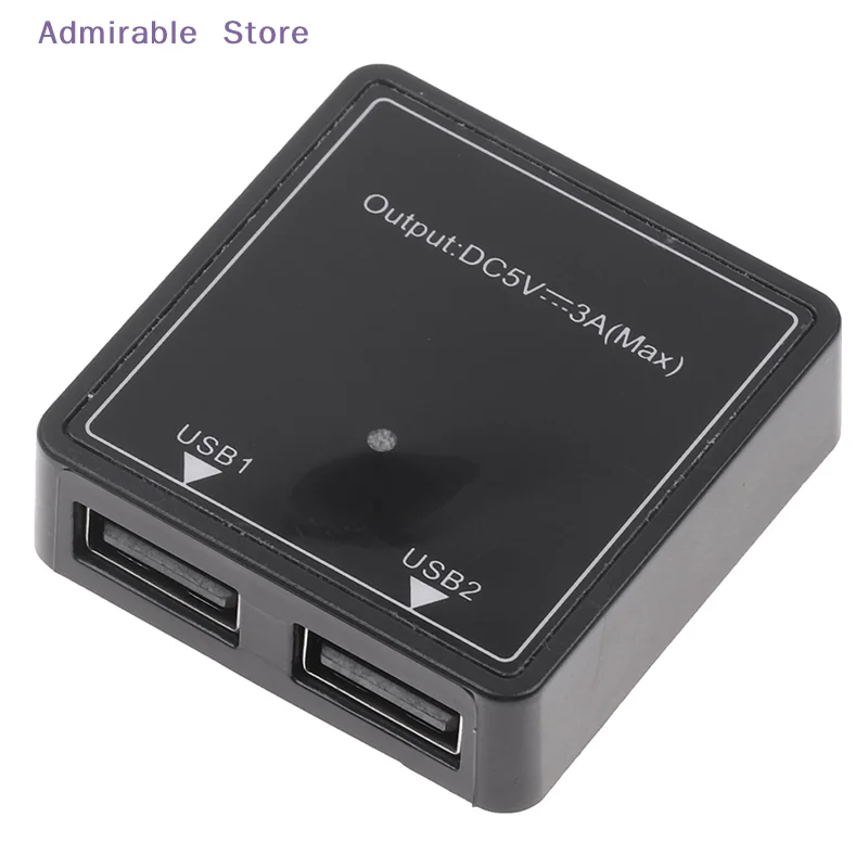 [W]5V 3A Solar Panel Power Bank Dual USB Charge Voltage Controller Regulator Charger