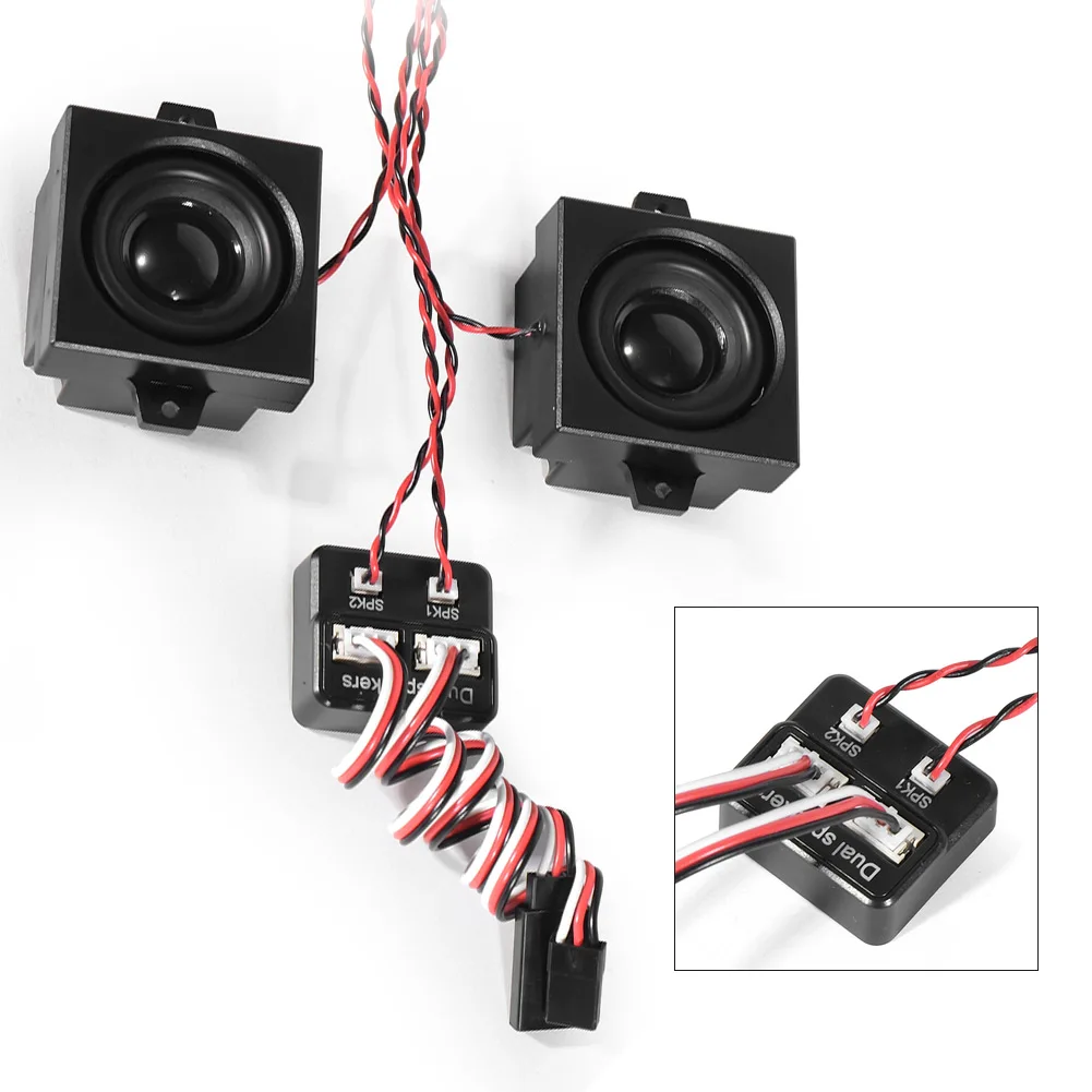 RC Diesel Engine For Sound Module 2W Speaker For Remote Control Car Truck For Excavator Simulation Audio Electronic Components