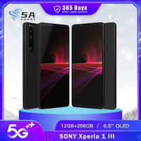 Original Sony Xperia 1 III 1III SO-51B 5G Mobile Phone Japan Version 12GB+256GB NFC 120Hz 6.5'' 12MP*3+8MP Octa-Core SmartPhone