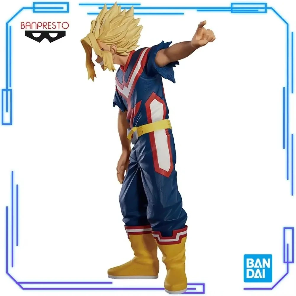 

В наличии Bandai Original Genuine Banpresto My Hero Academia The Amazing Heroes Plus All Might True Form 18 см Модель игрушечных фигурок