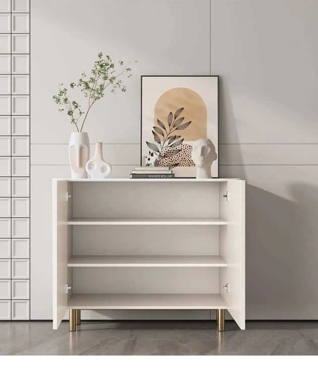 Light luxury entrance living room panel material foyer partition cabinet modern simple multi-layer board shoe cabinet household