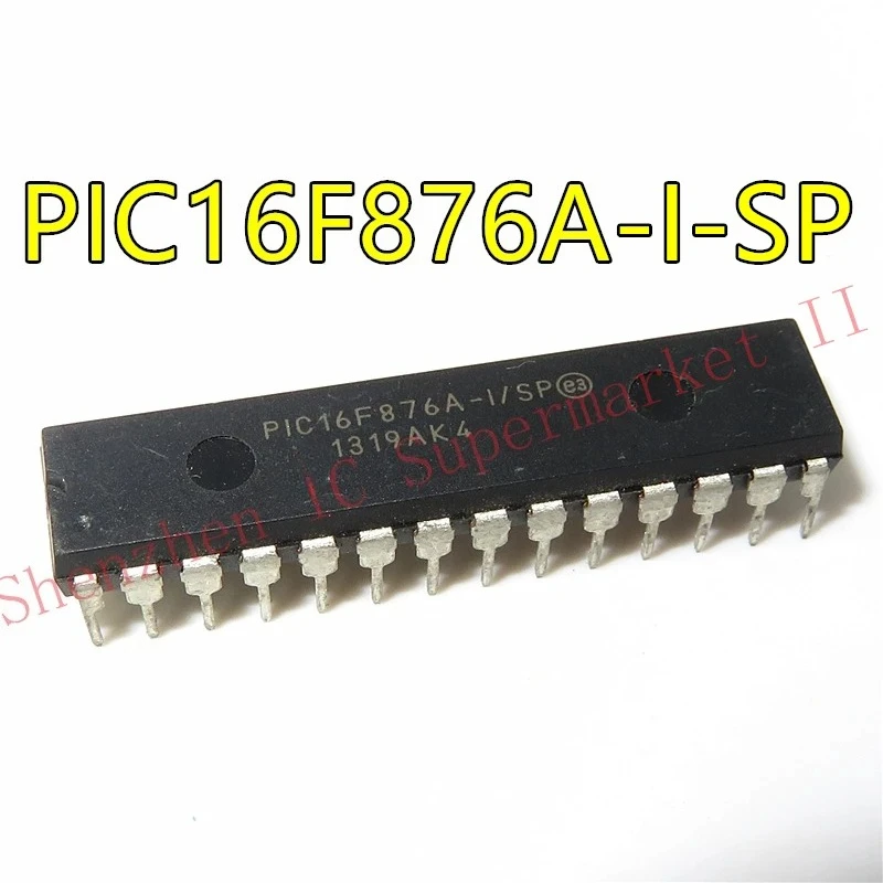 1pcs/lot PIC16F876A-I/SP DIP28 PIC16F876A DIP 16F876A D nhanced Flash Microcontrollers new IC In Stock