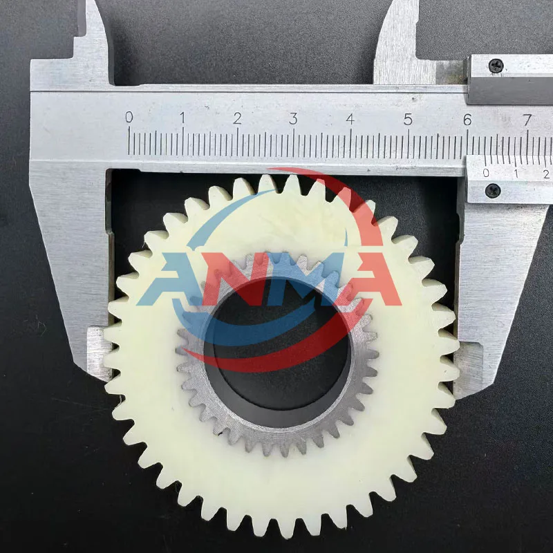 2Pieces For Roland 900 Nylon Gear 40 Teeth Diameter 63MM Feeder Gear Man Printing Machine Replacement Parts