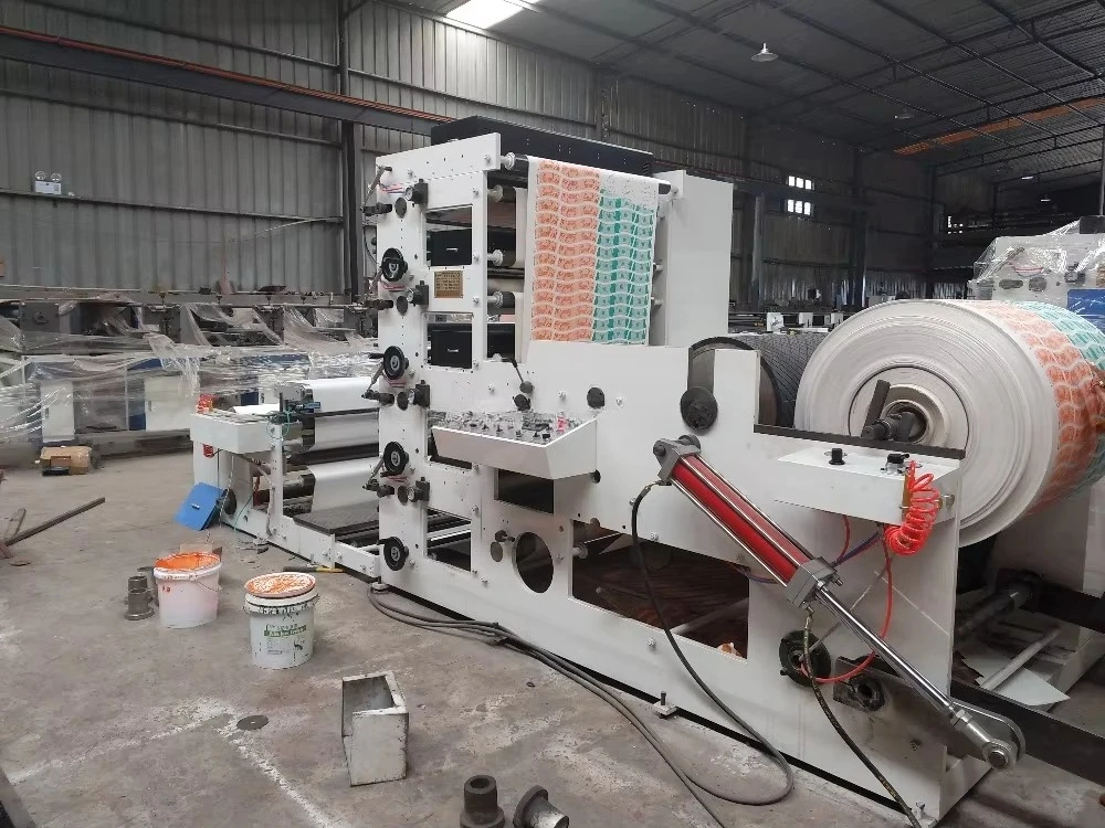 Flexo Plastic Film Bag Printing Machine New For Gift Box Paper Bag Printing Paper Printer Tube Printer view 3
