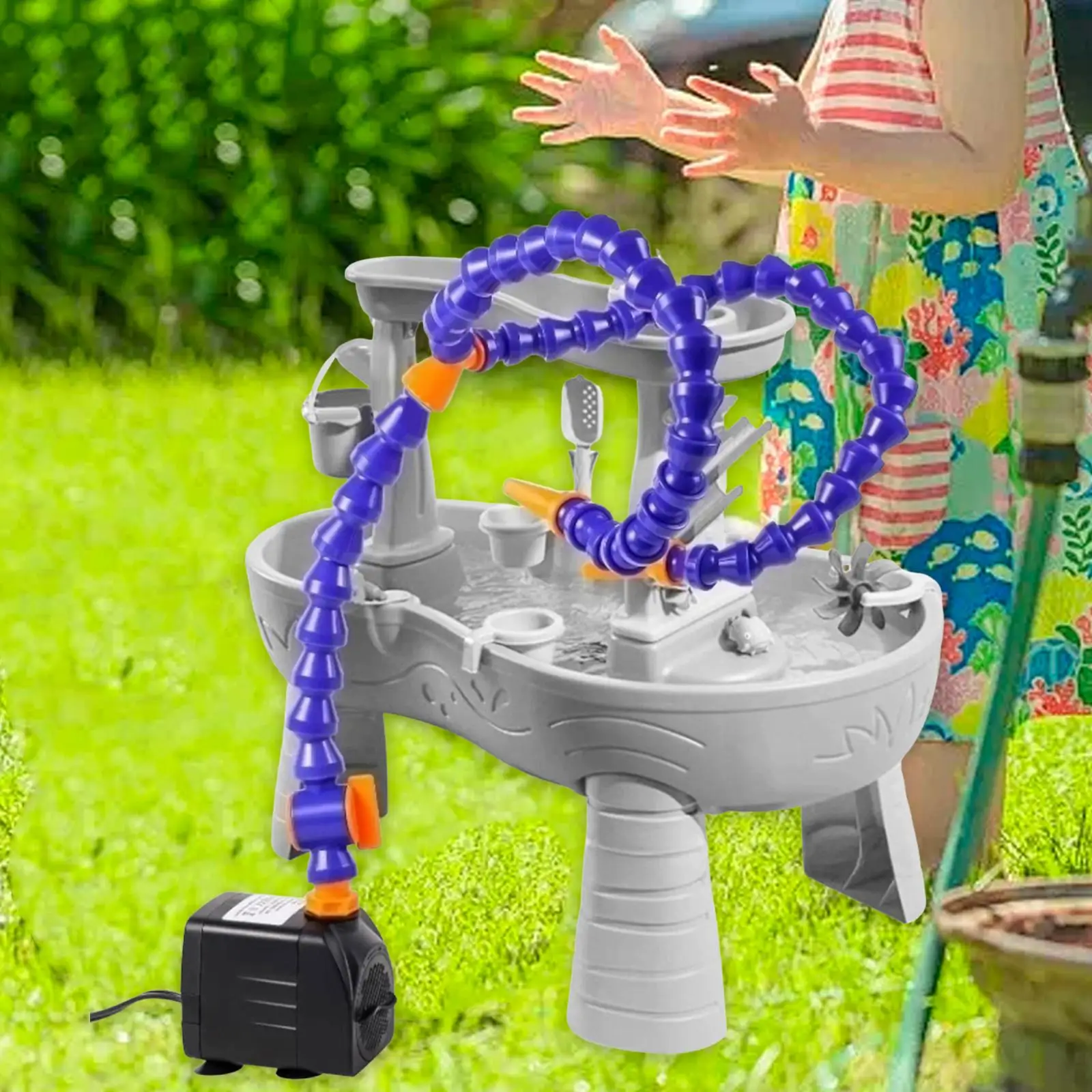 25W Play Water Table for Kid Water Table Pump for Kids Girls Boys Child