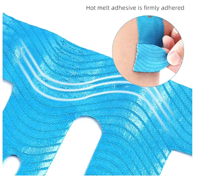 5 قطعة/10 قطعة منصات الركبة قبل قطع شريط ربط العضلات-ماراثون الرياضة المتخصصة ضمادة دعم عضلات الساق للرياضيين