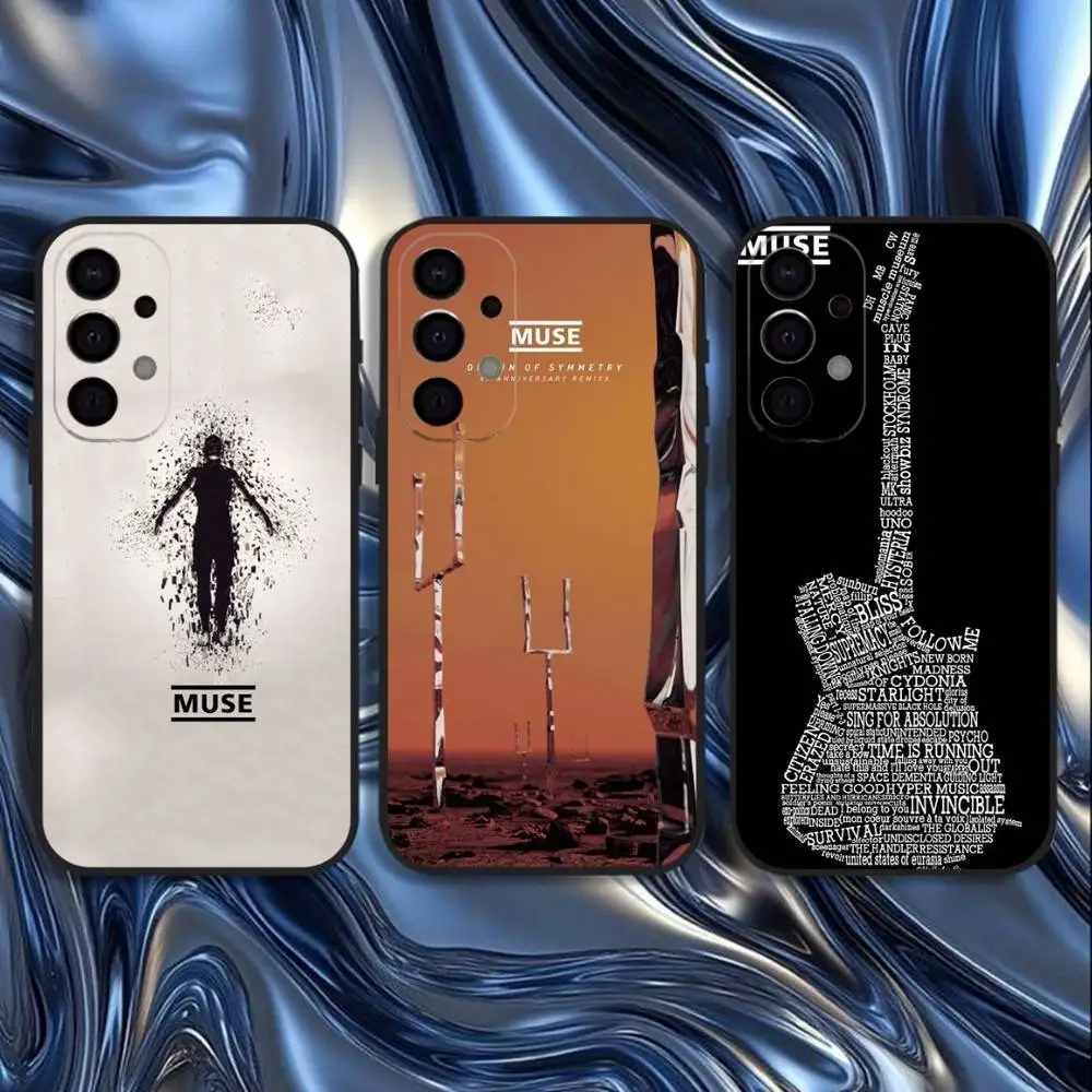 

M-Muse Band Album Phone Case For Samsung S25,S24,S21,S22,S23,S30,Ultra,S20,Plus,Fe,Lite,5G Black Cover