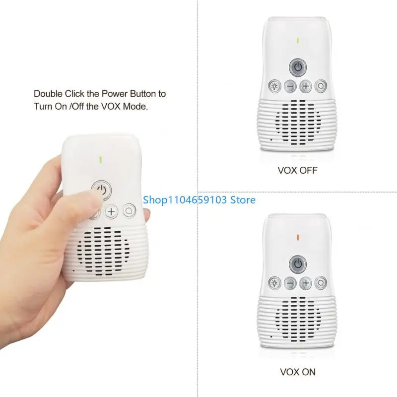 Two Camera Baby Monitor Clear Two Way Talk 300M Ranges Upgrades for Home Security