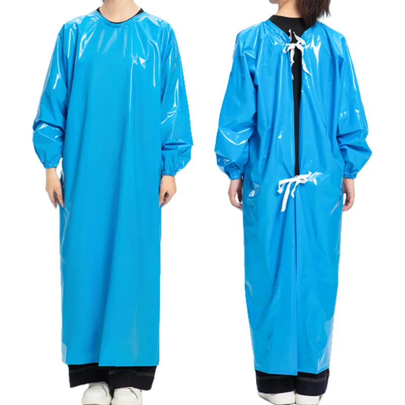 1 Piece TPU Apron for Men and Women, Adjustable Length, Suitable for Kitchen, Food Factory, Slaughterhouse, Industrial Protectiv