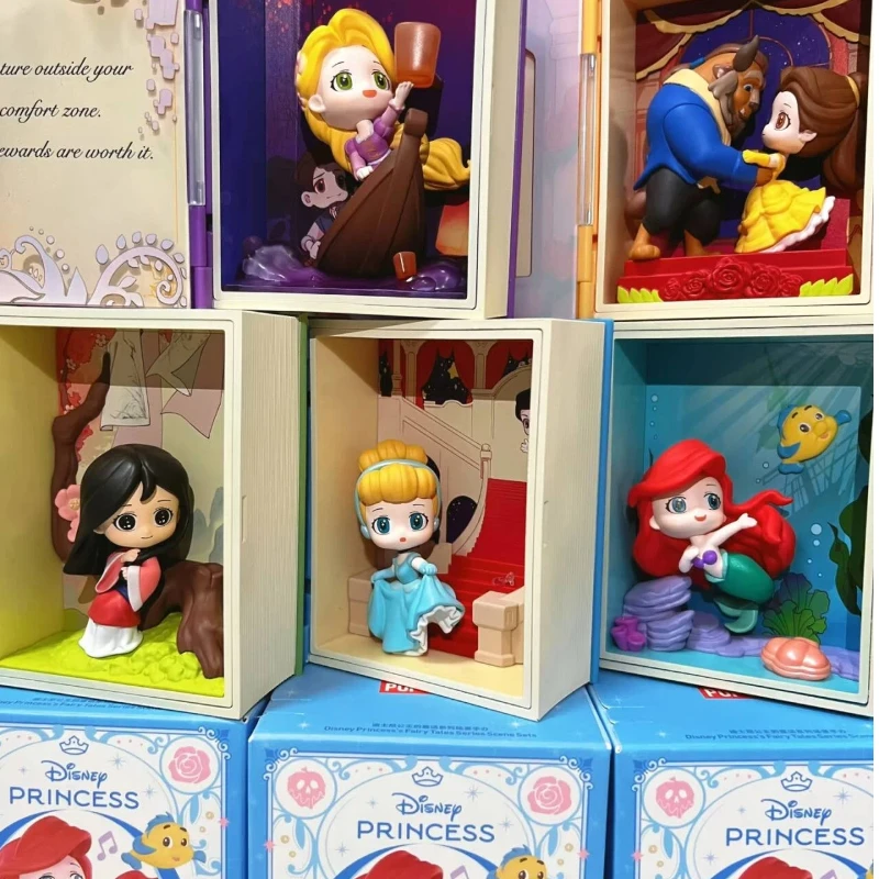 

POP Mart Disney классическая сказочная книга серии слепая коробка загадочная коробка коллекция модный сюрприз ручной работы подарок на день Святого Валентина