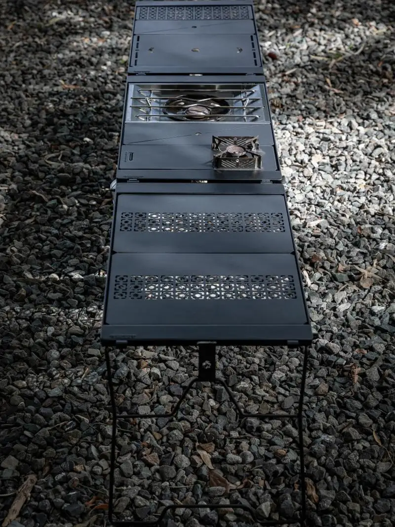 

Table IGT Tactical Portable Single Board Outdoor BBQ Table Tea Table Foldable Outdoor Leisure Furniture