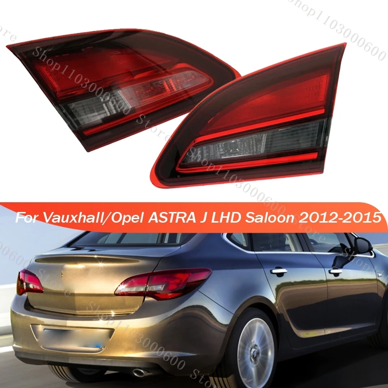 

Для Vauxhall/Opel ASTRA J LHD Saloon 2012-2015: Внутренний задний фонарь/стоп-сигнал без лампочек, сигнальная лампа 25870193 25870194