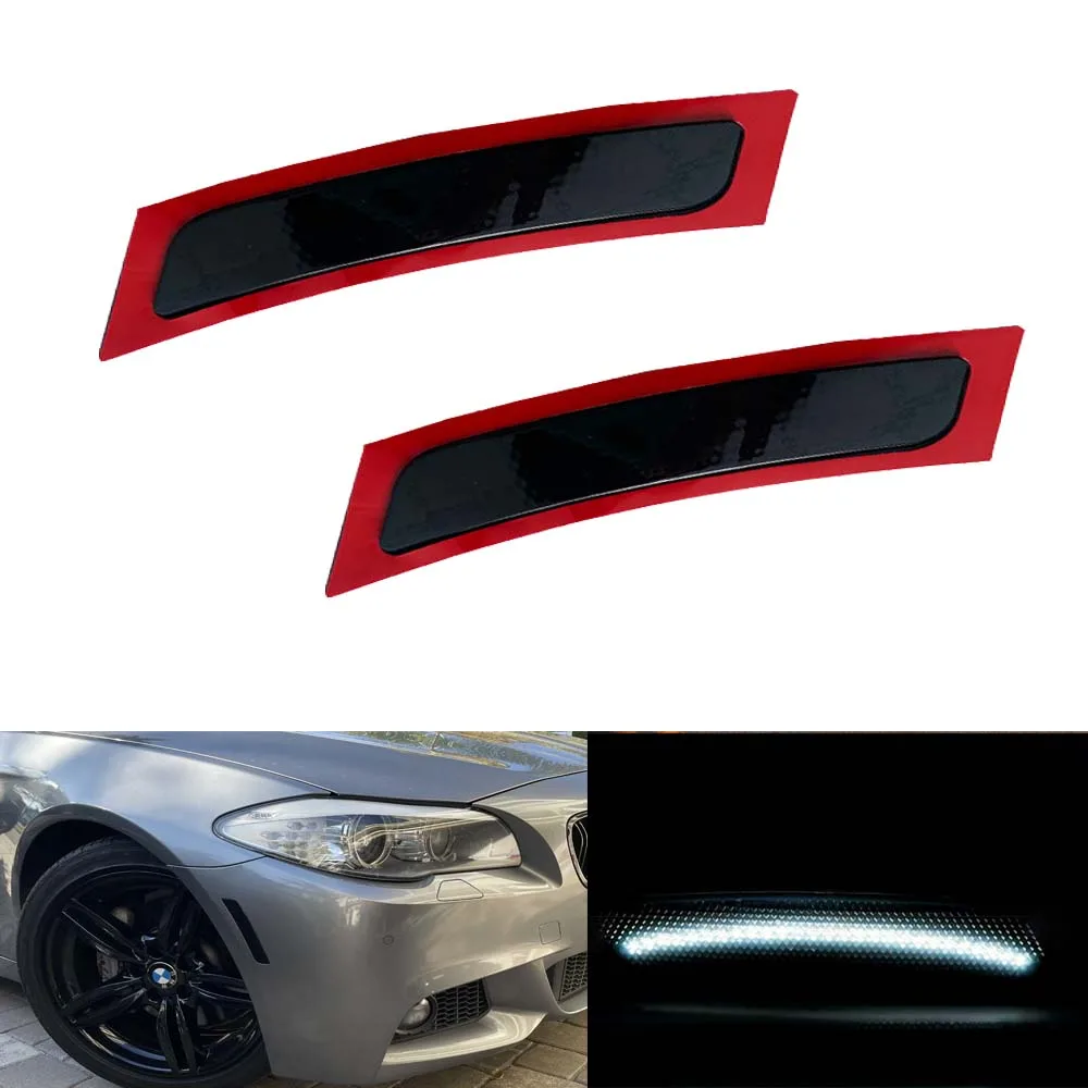 

Front Bumper LED Side Marker Light For 2011-2016 BMW F10 5 Series 525i 528i 530i 535i 545i 550i BMW F10 Replace OEM Reflector