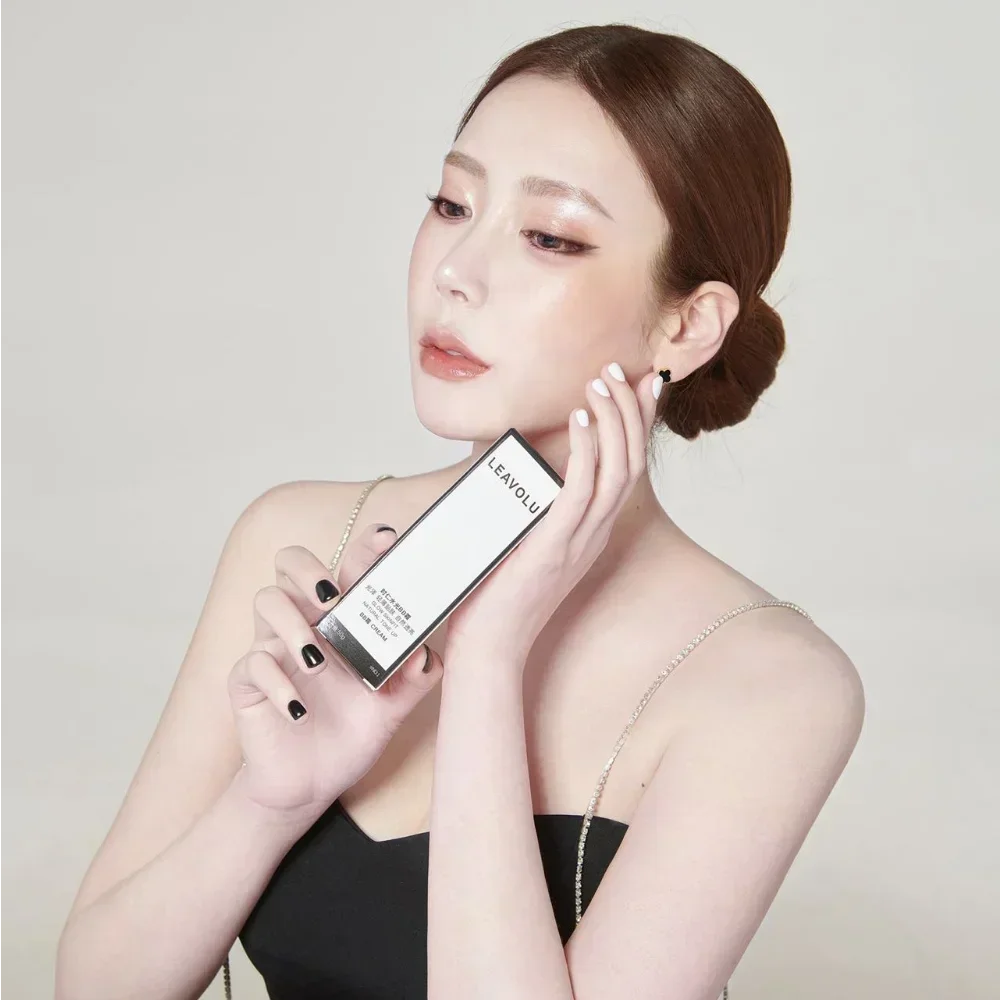LEAVOLU Fundação Coreia Maquiagem Natural Tone Up BB Creme Corretivo Hidratante de Longa Duração Controle de Óleo Cosméticos de Beleza Rara
