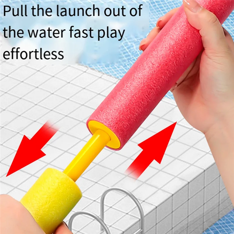 YSUN-10PCS المياه للأطفال المحمولة 30Ft المدى رغوة المياه الصيف حمام سباحة لون عشوائي (20 سم + 40 سم)