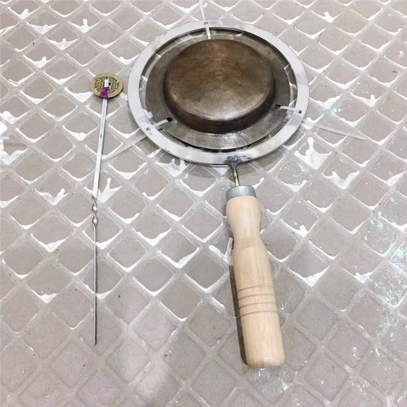 Bronze-Gong, Meditation, entspannend, professioneller Gong, Anfänger-Übung, Klangheilung, Gongs, kleine Percussion-Musikinstrumente