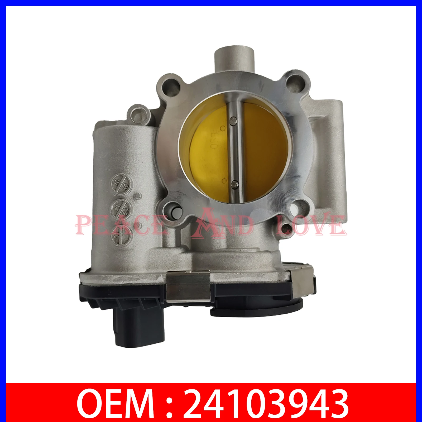 

24103943 Совершенно новый корпус дроссельной заслонки для двигателя Chevrolet Cruze 2015, парус 3, 1,3 1,5, дроссельный клапан F01R00Y061