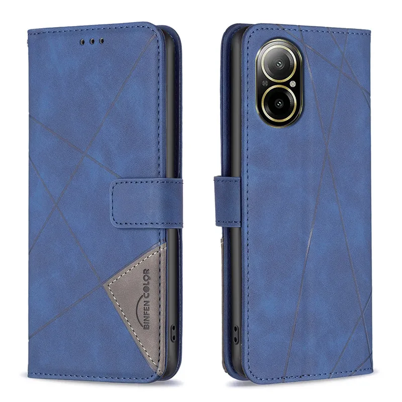 Magnetic Leather Flip Case For OPPO Realme 12 Lite 4G 12X Realme12 Pro Plus P1 Pro 5G 2024 Protect Cases Wallet Bags Phone Cover