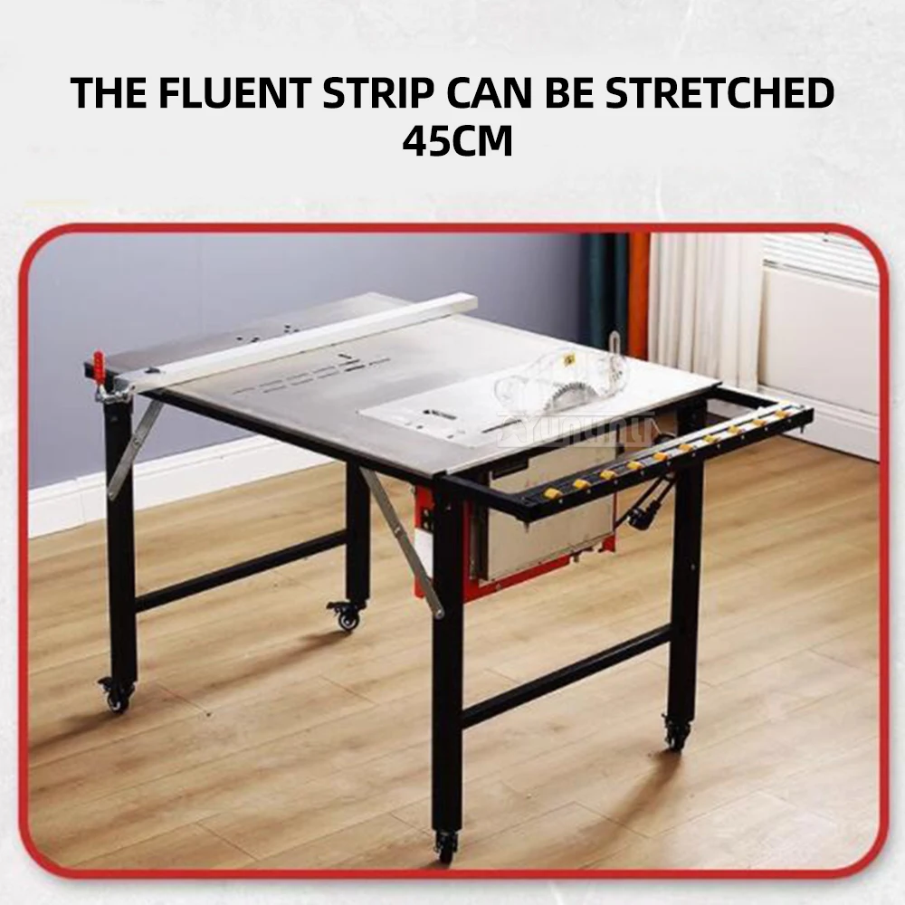 2026 98x80cm Woodworking Sliding Table Saw Multifunctional Support Workbench Without Saw And Flip Table