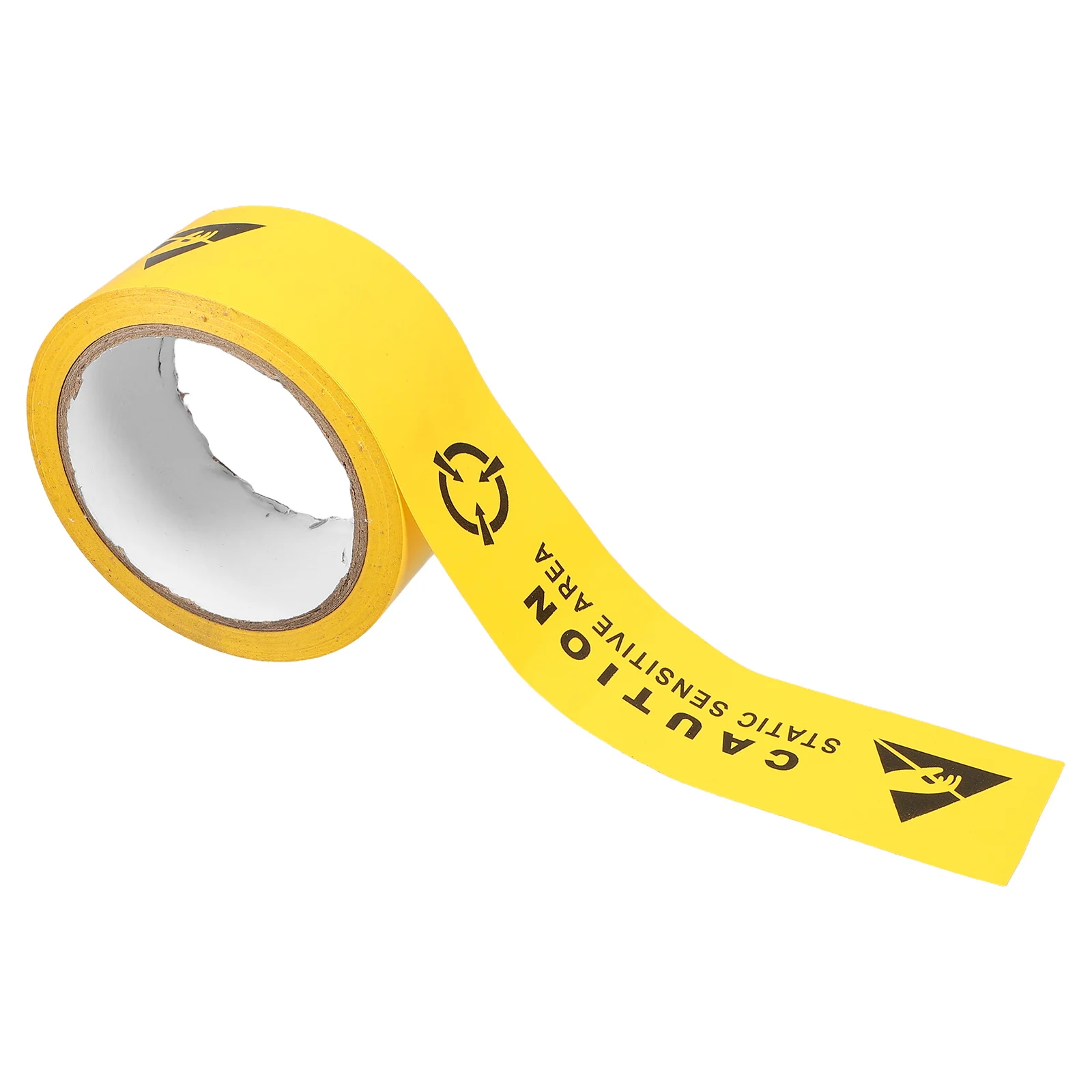 

Anti Static Warning Tape Safety Strips Caution Label for Stairs Floor Marking Electrical ESD Yellow Tape Versatile Use