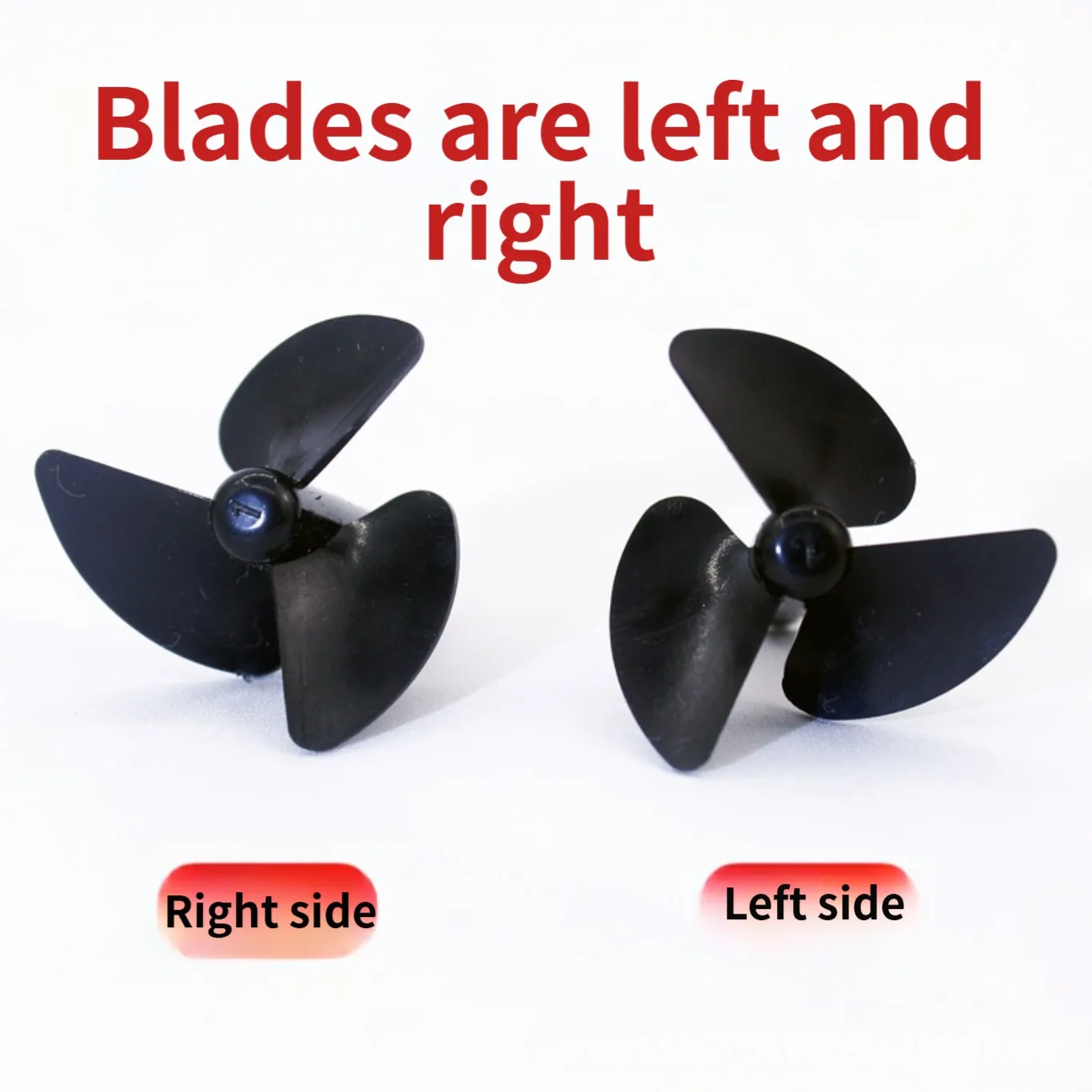 Submersible Boat Propeller Part Racing Boat Upgrade High-strength PC Prop Precision Balanced Easy Installation Part