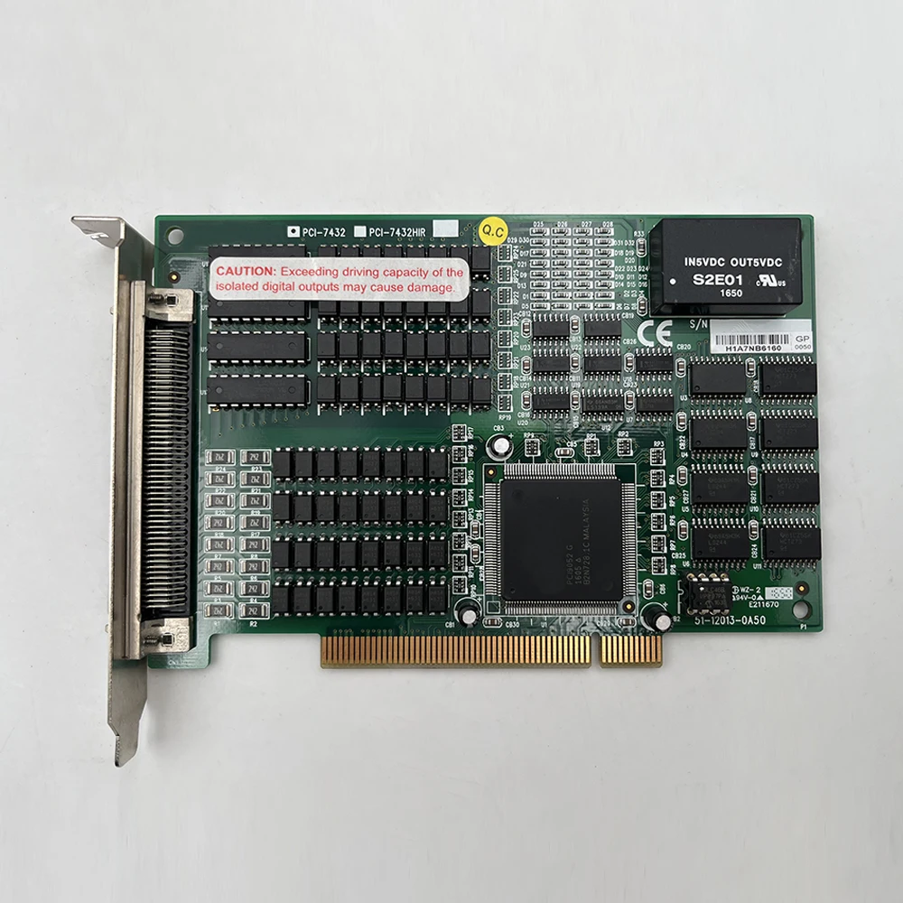 For ADLINK 64-Channel Isolated High-Speed Digital IO Card Capture Card PCI-7432