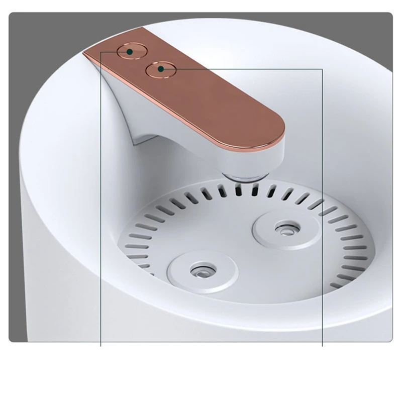 Luftbefeuchter Bunte Licht Stumm USB Fogger Purifier Kühlen Maker Für Auto