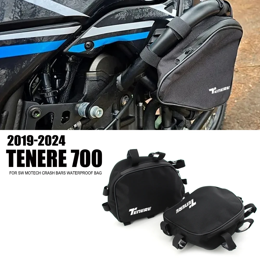 2019-2024 Tenere 700 For SW Motech crash bars Waterproof bag For Yamaha Tenere700 Motorcycle Frame Crash Bars Waterproof Bag