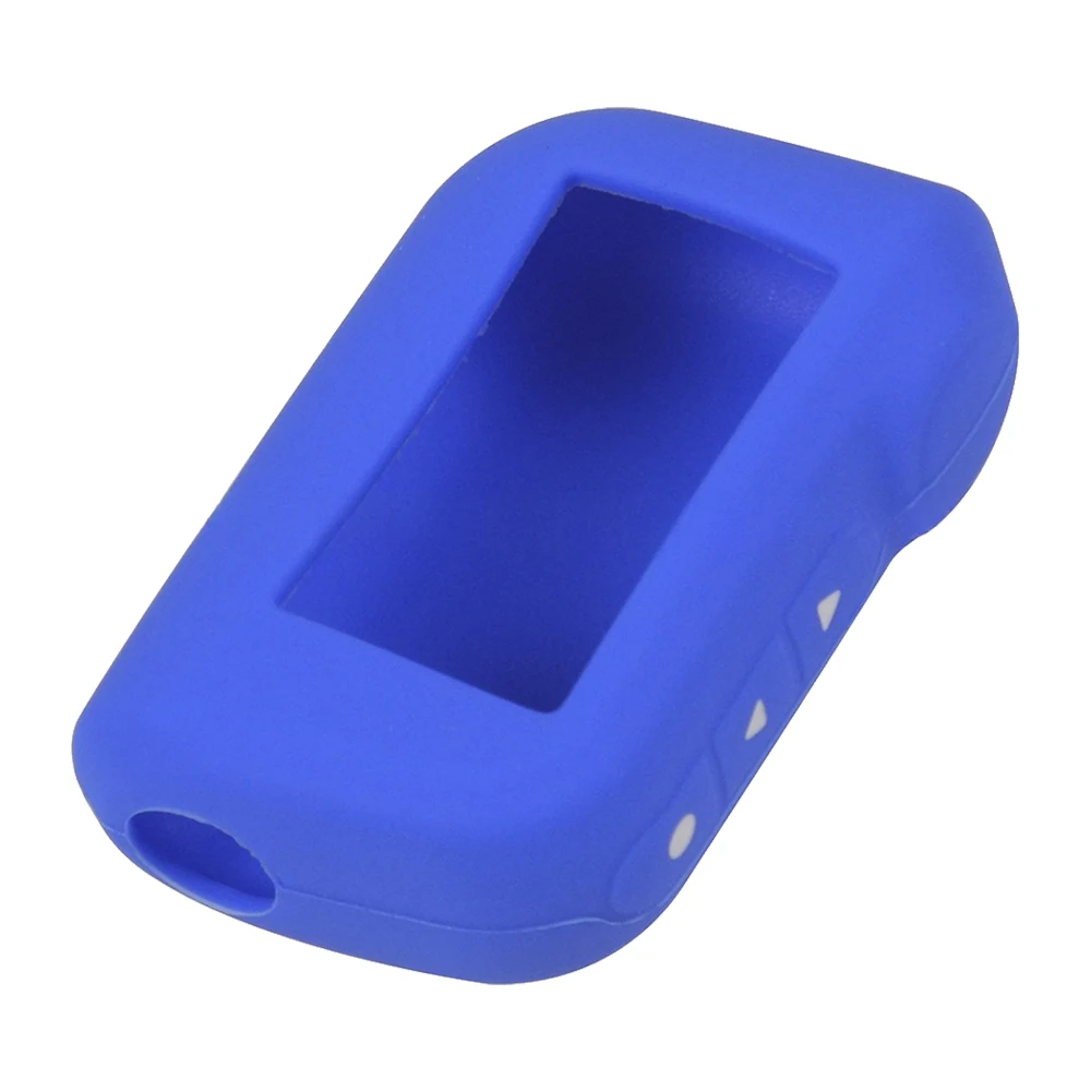 1 قطعة حافظة مفاتيح السيارة من السيليكون الناعم لـ Starline A93/A63 النسخة الروسية 3 أزرار حماية مفتاح استبدال السيارة المقاوم للخدش #1