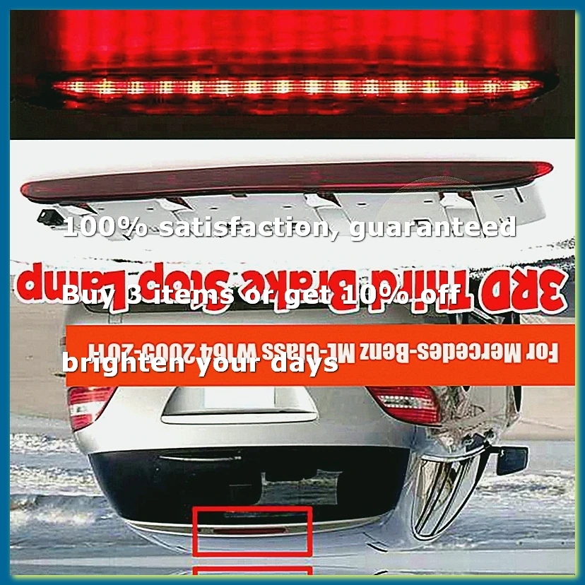 ●Car 3RD Brake Light Stop Lamp Assembly A1648201056 for ML-Class W164 2005-2011 Rear Brake Tail Light