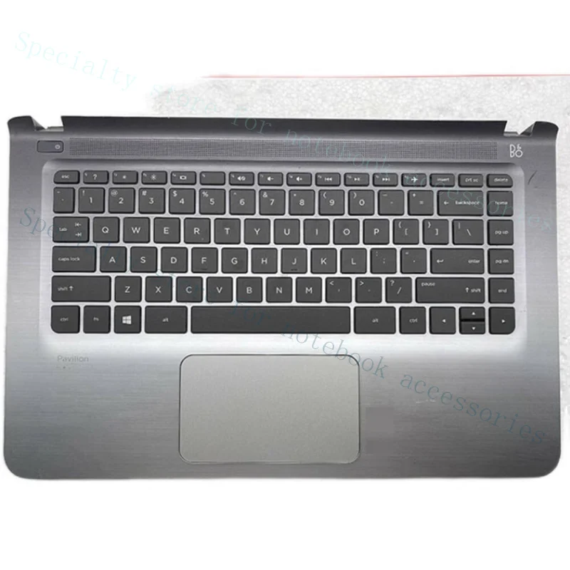 

A+ ДЛЯ HP 14-AB007tx 14-AB: подставка для рук с клавиатурой и тачпадом TPN-Q158 TPN-Q161