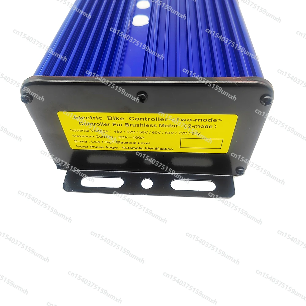 Electric Vehicle Brushless Motor Controller 3000W 48V 60V 64V 72V 84V 100A For E-Bike Motor Motorcycles Spare Accessories