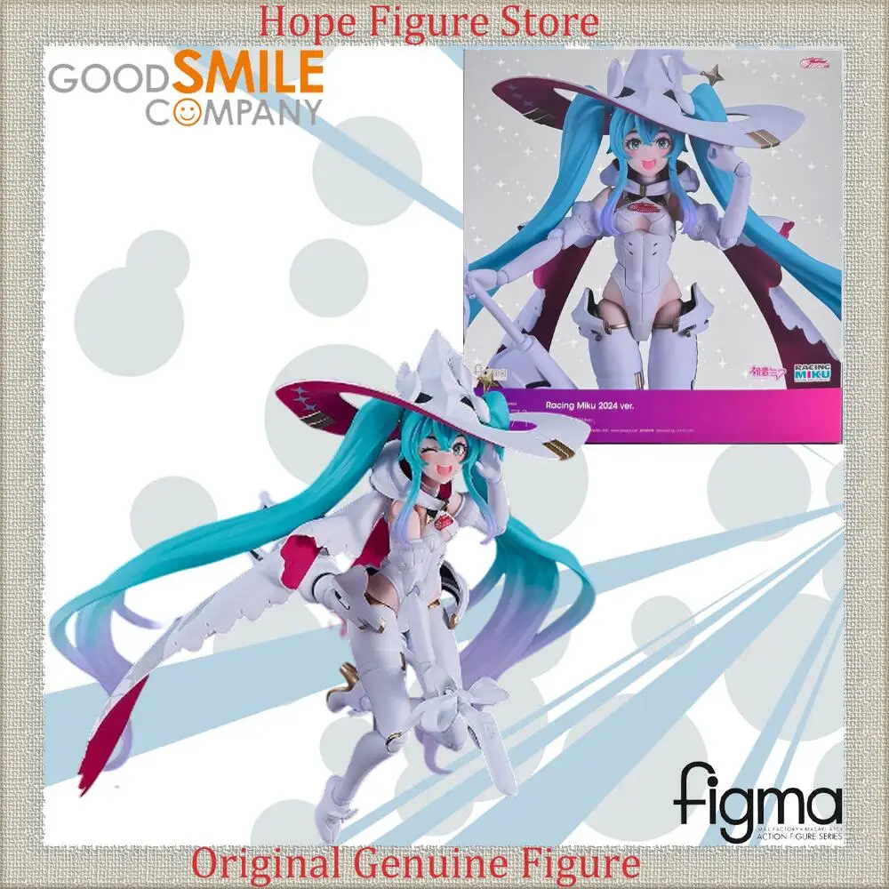 

Officially Licensed Good Smile Figma Hatsune Miku Racing Miku 2024 Figure Anime Action Model Toy