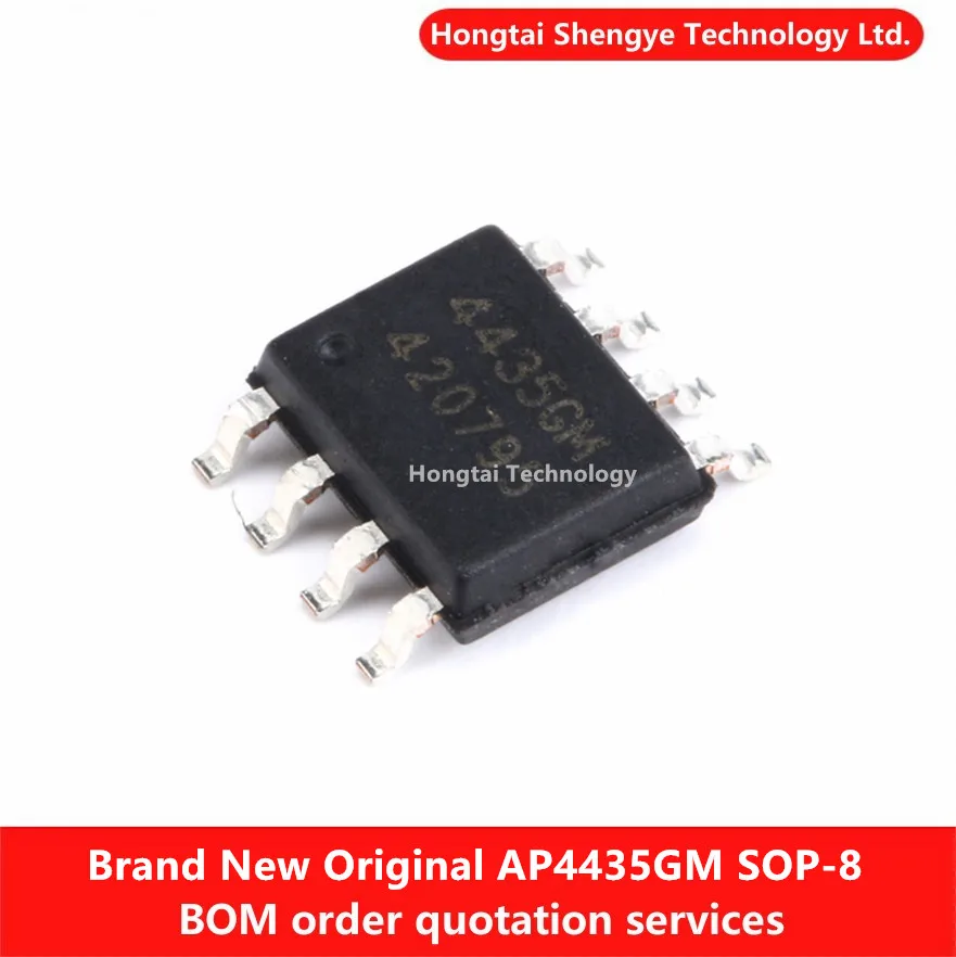 Nova tela de seda original 4435GM SOP-8 AP4435GM patch 30V 9A transistor de efeito de campo chip IC