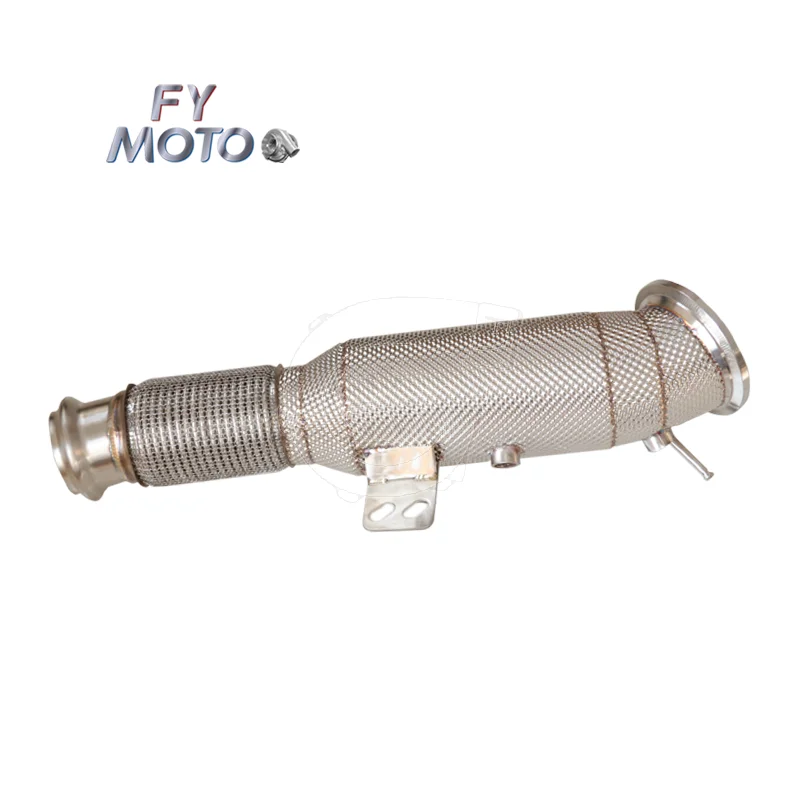 FOR BMW B58 OPF GPF M340 X740i 540 440i X440i 840i 21+ A90 B58 21+ with Heat Shield Catted Downpipe