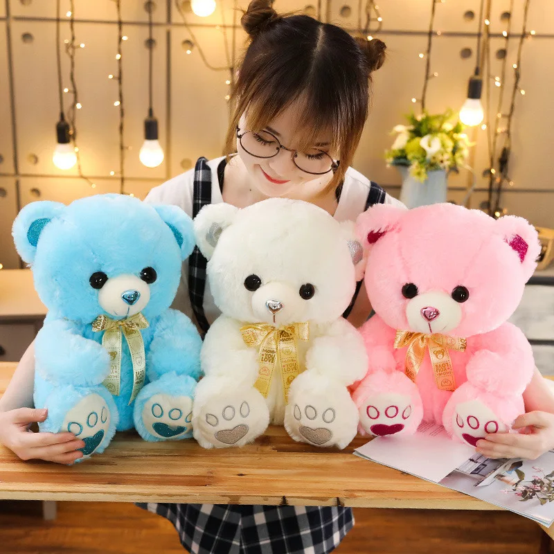 New Cute Cartoon Big Teddy Bear Plush Toys Huggale High Quality Stuffed Animals Bear Doll Birthday Christmas Gift For Children