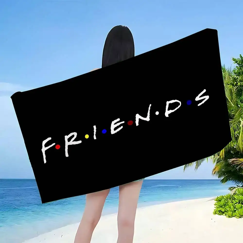 Classic F-Friends Series TV Big Microfiber Beach Towels Quick Dry Towel Sand Beach Towels Pool Towel for Travel Swim Pool Yoga
