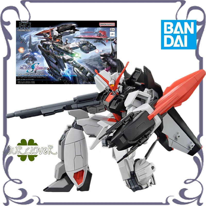 

Bandai Original GUNDAM HG 1/144 Series MURASAME KAI Anime Action Figure Assembly Model Toys Collectible Model Ornaments Gifts
