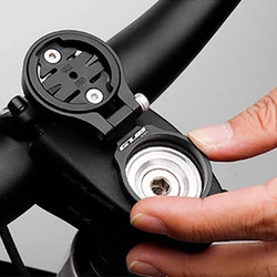 GUB 639 Bike Computer Stem Top Cap Mount Bicycle Computer Angle Adjustable Holder Compatible for Garmin Edge Wahoo Bryton Cateye