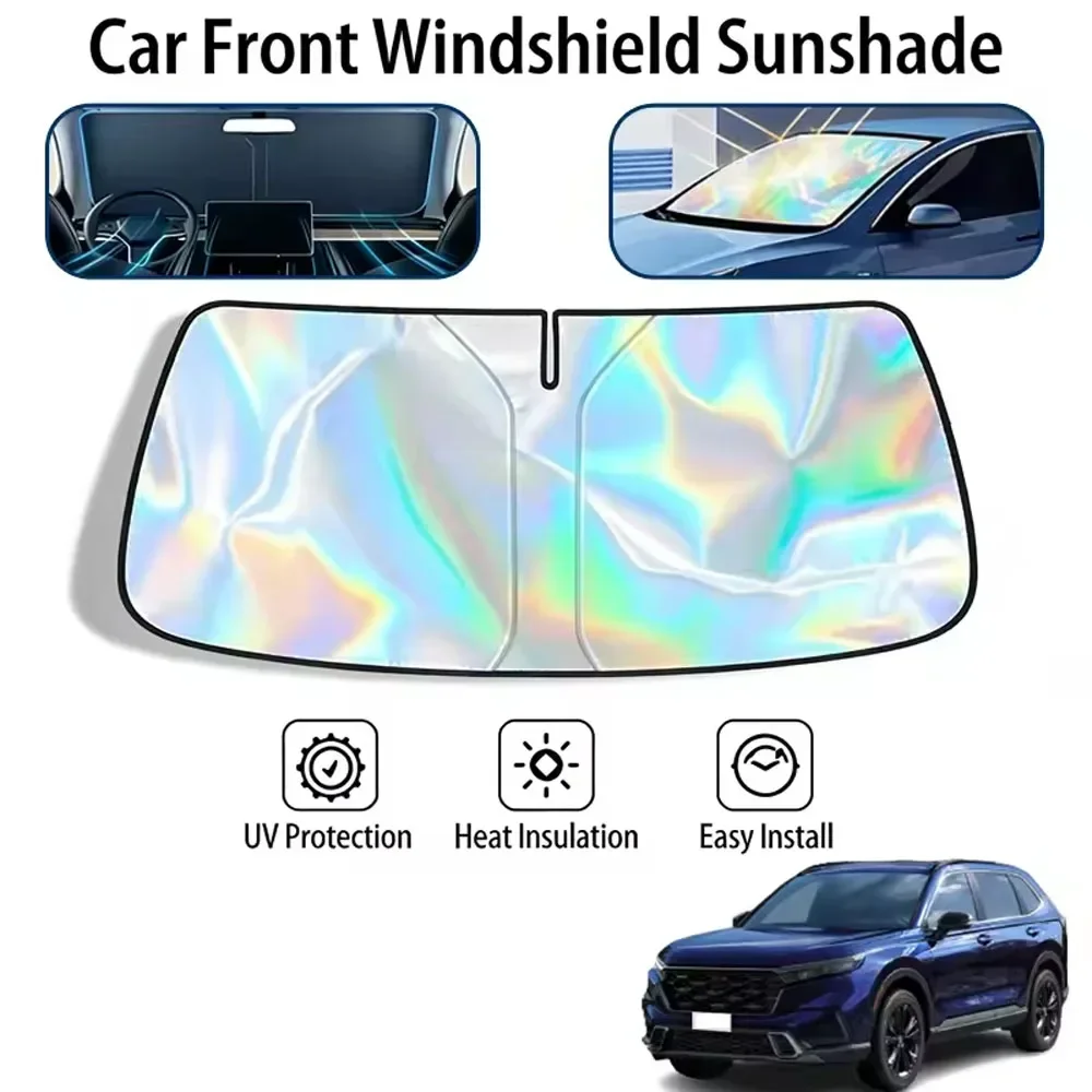 Windshield Sun Shade Foldable UV Reflective Front Window Sun Protection Cover Accessories